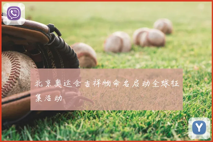 北京奥运会吉祥物命名启动全球征集活动